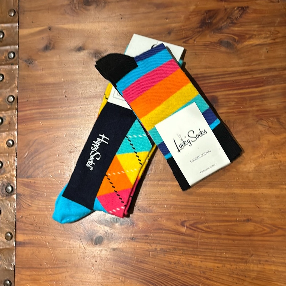 NWT /Happy Socks / Lucky Socks by Happy Socks